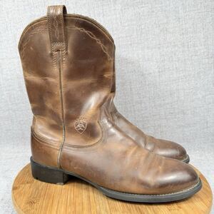 Ariat Boots Men's 8.5 D Heritage Roper Cowboy Western Leather